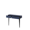 Consola din pal cu 2 sertare, Colours CS 07 Bleumarin Mat / Negru, l105xA30xH80 cm (4)